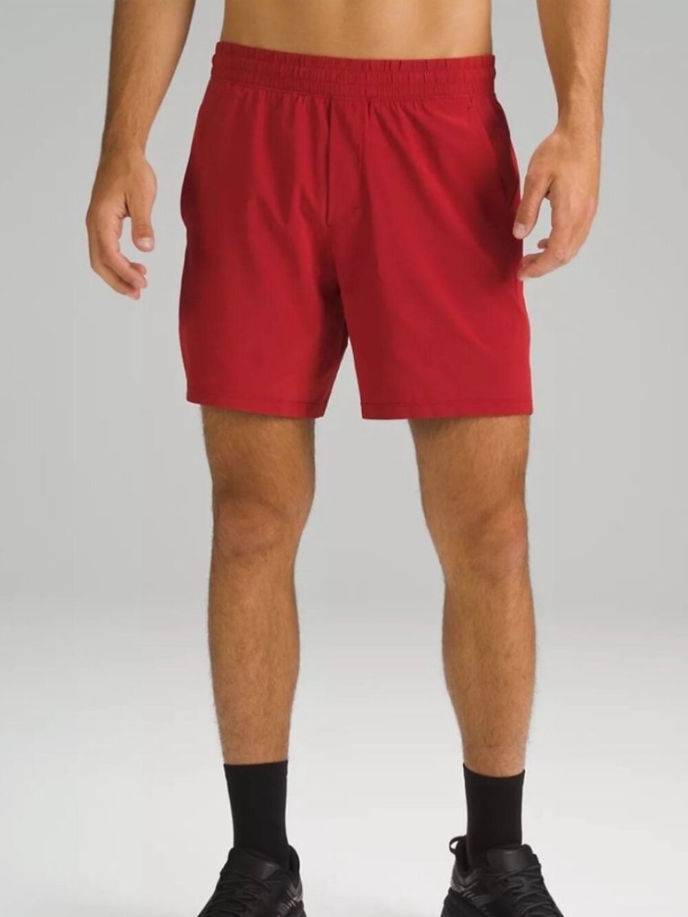 Lululemon Pace Breaker Lined Shorts 7" Red Men's Medium M
